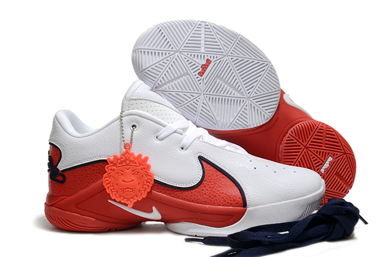 Men's Running weapon LeBron James 22 White/Red Shoes 122